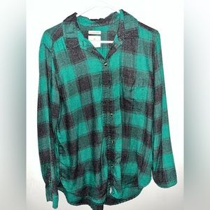 Flannel Button Down